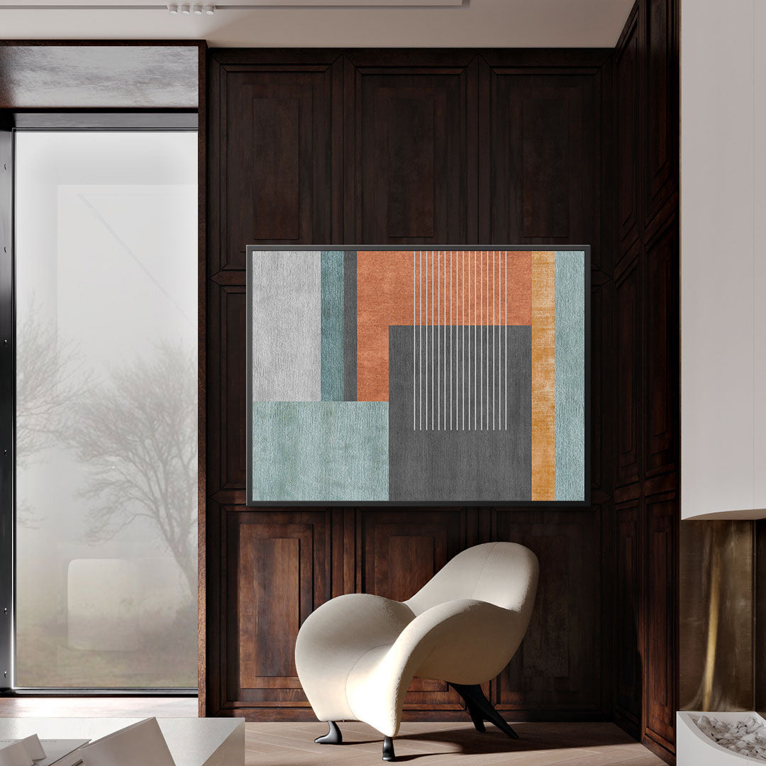 Canvas Painting - Geometric Modern Art