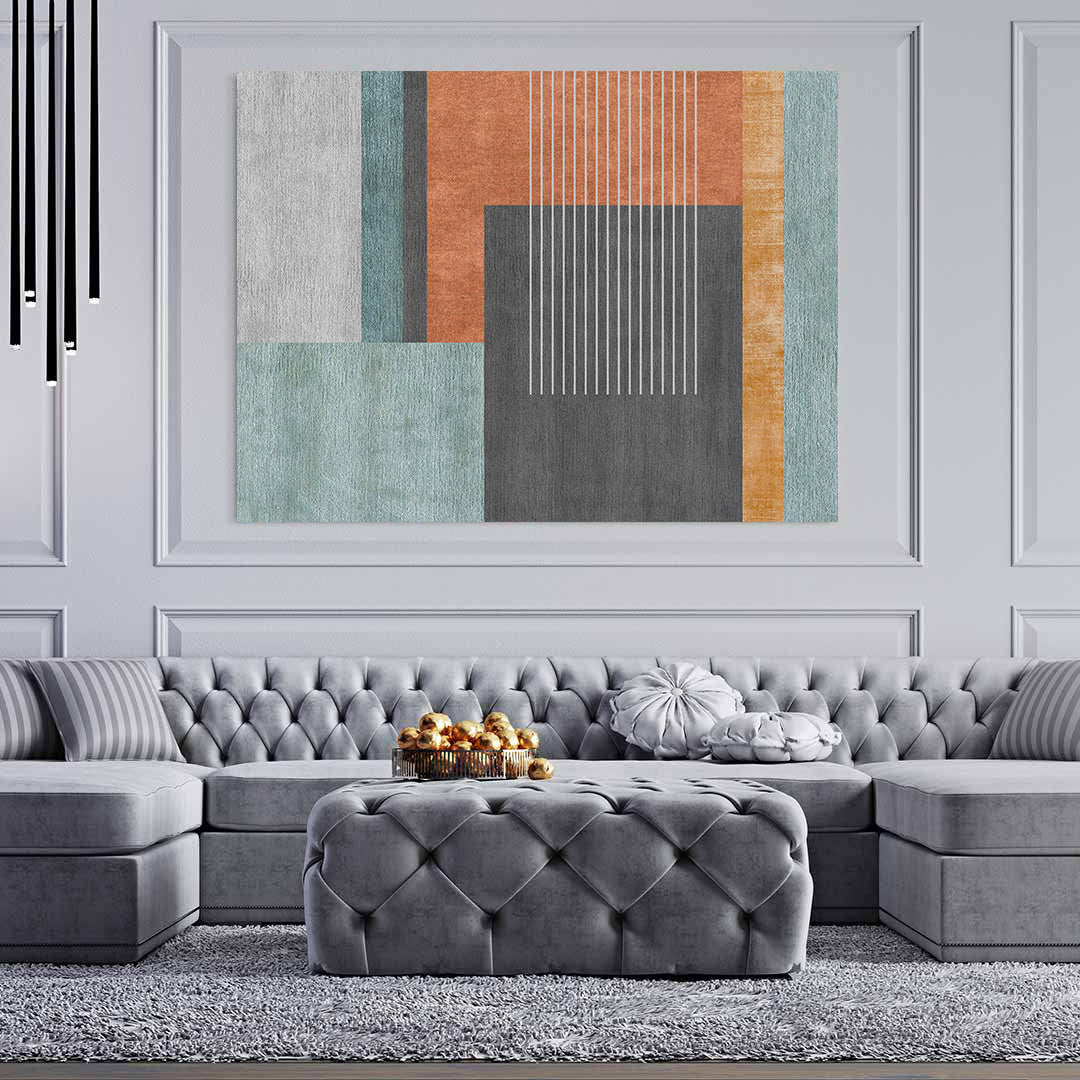 Canvas Painting - Geometric Modern Art