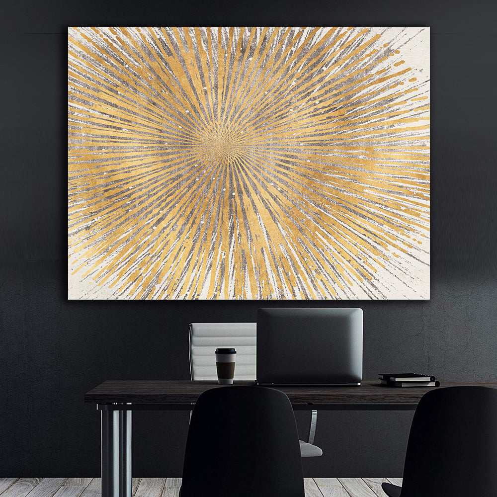 Canvas Painting - Golden Star