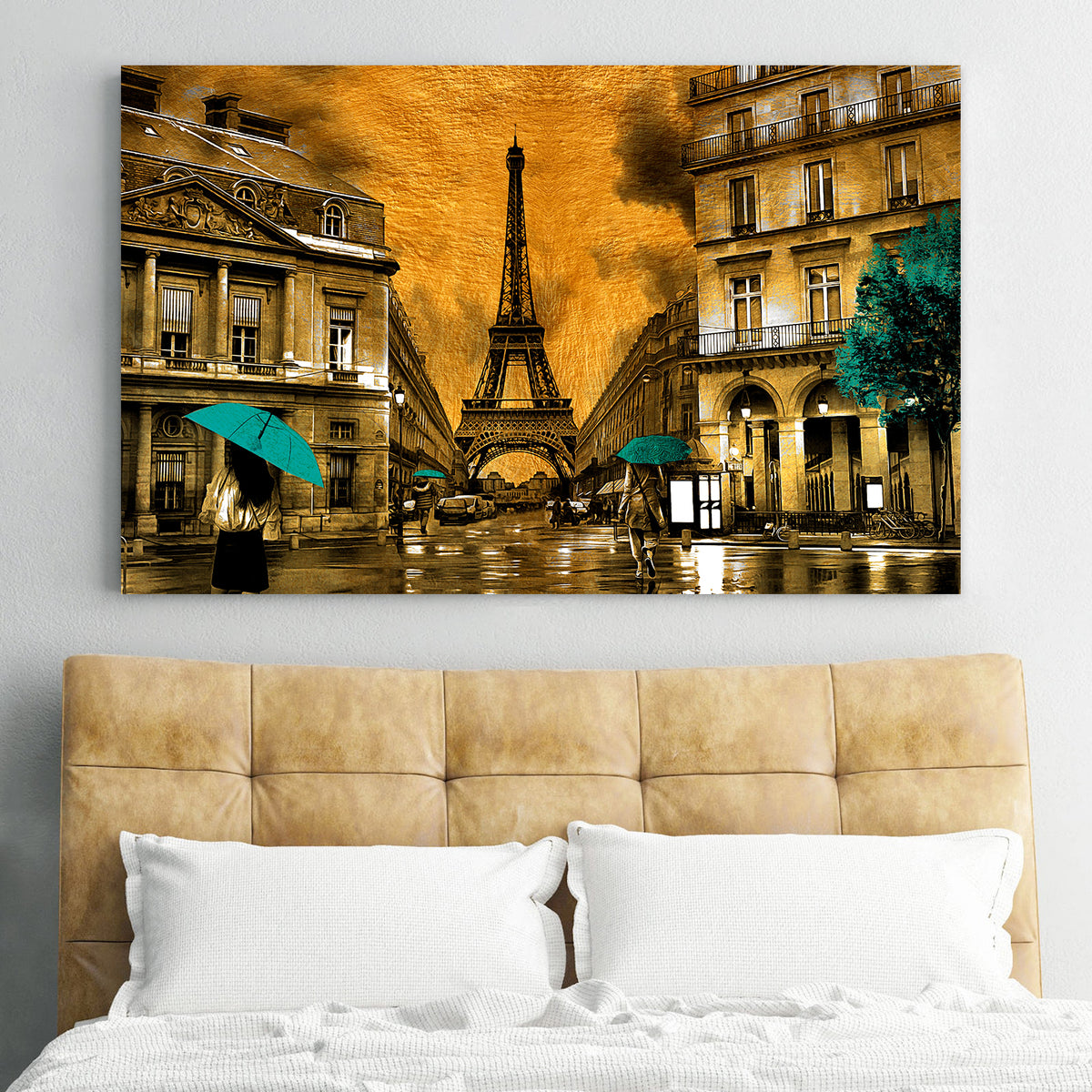 Canvas Painting - Eiffel Tower