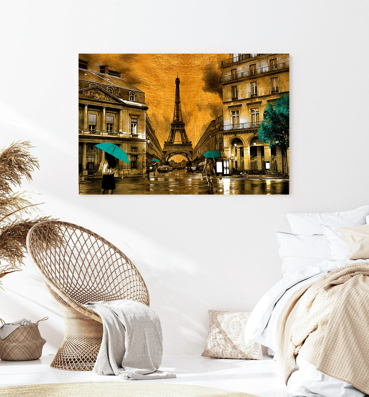 Canvas Painting - Eiffel Tower