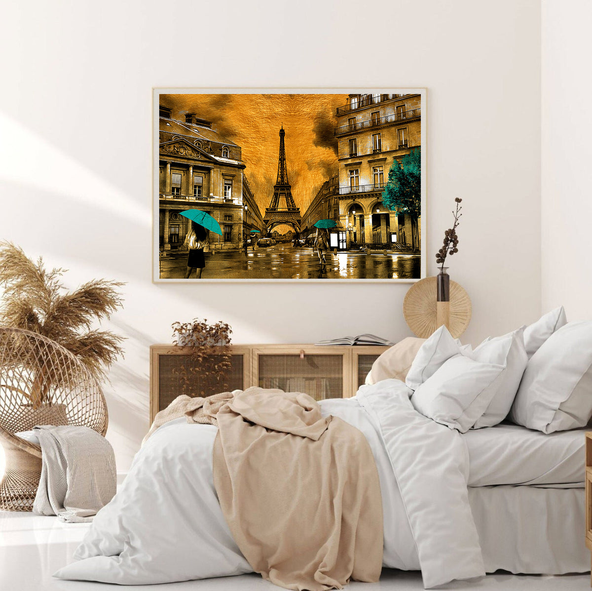 Canvas Painting - Eiffel Tower