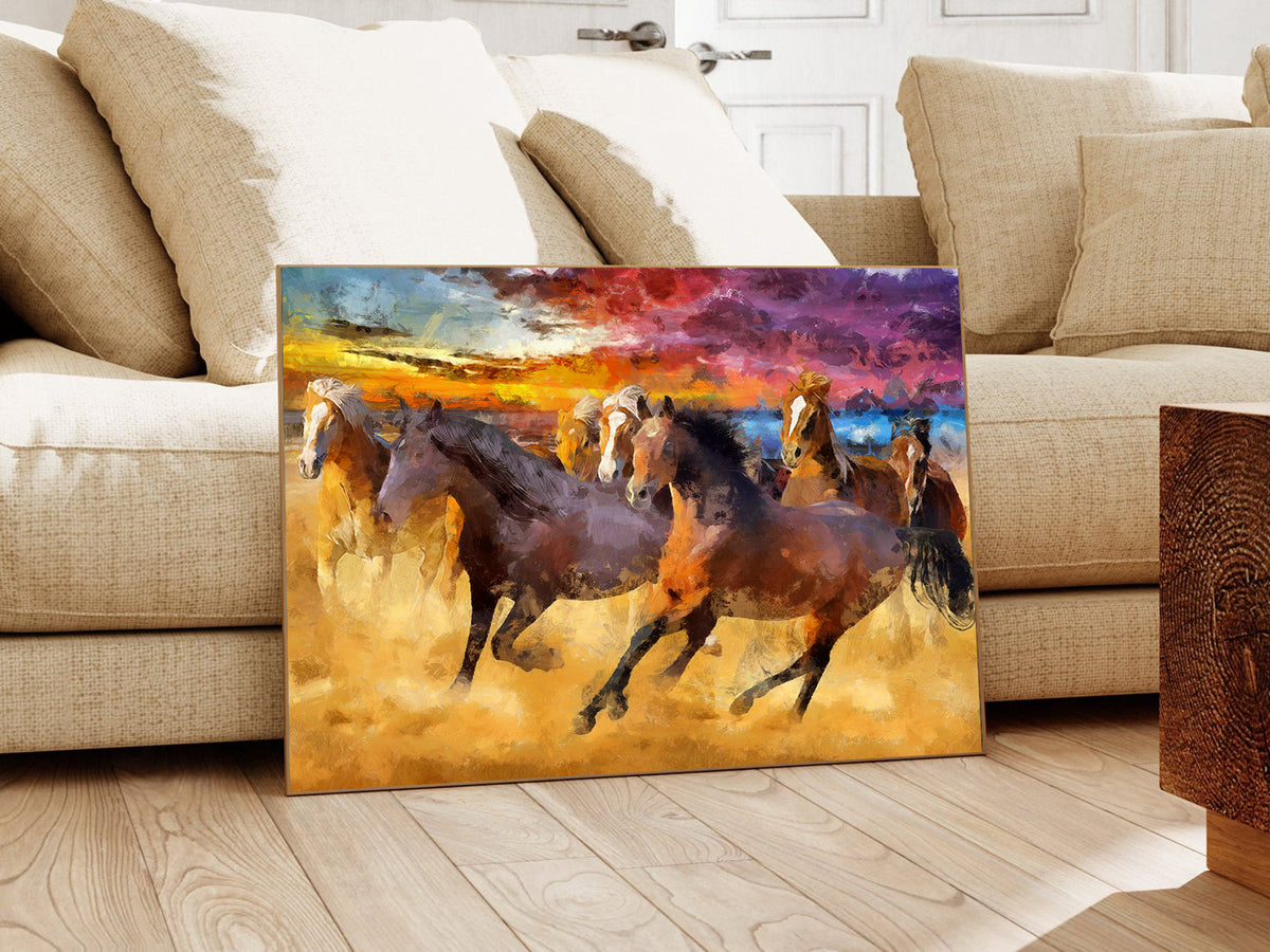 Tablou Canvas - Cai Alergand in Libertate