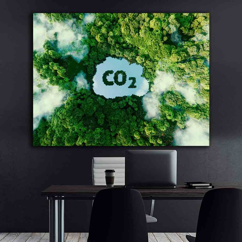 Canvas Painting - CO2