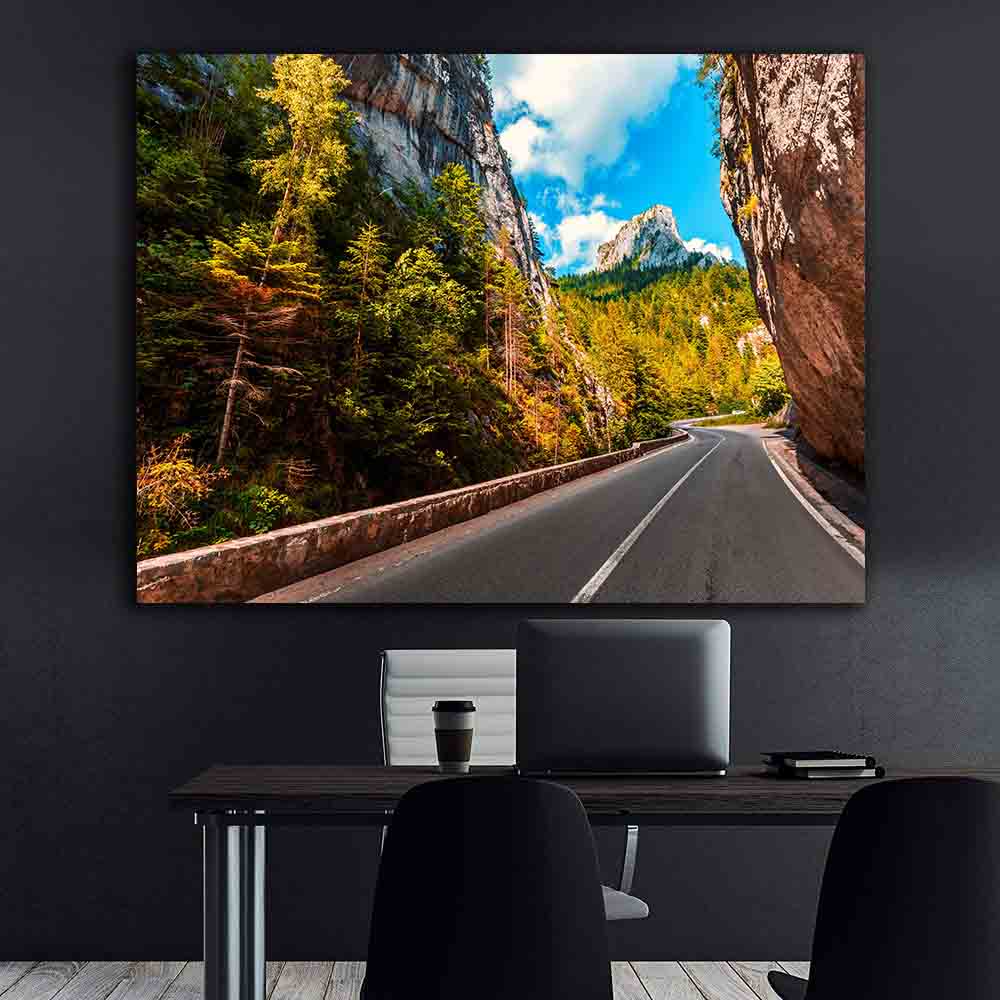 Canvas Painting - Bicaz Gorges