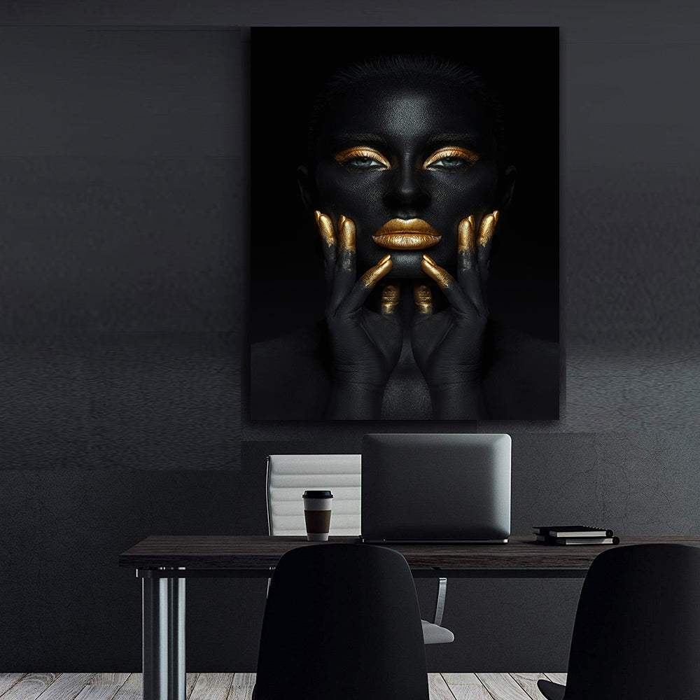 Canvas Painting - African Woman Portrait