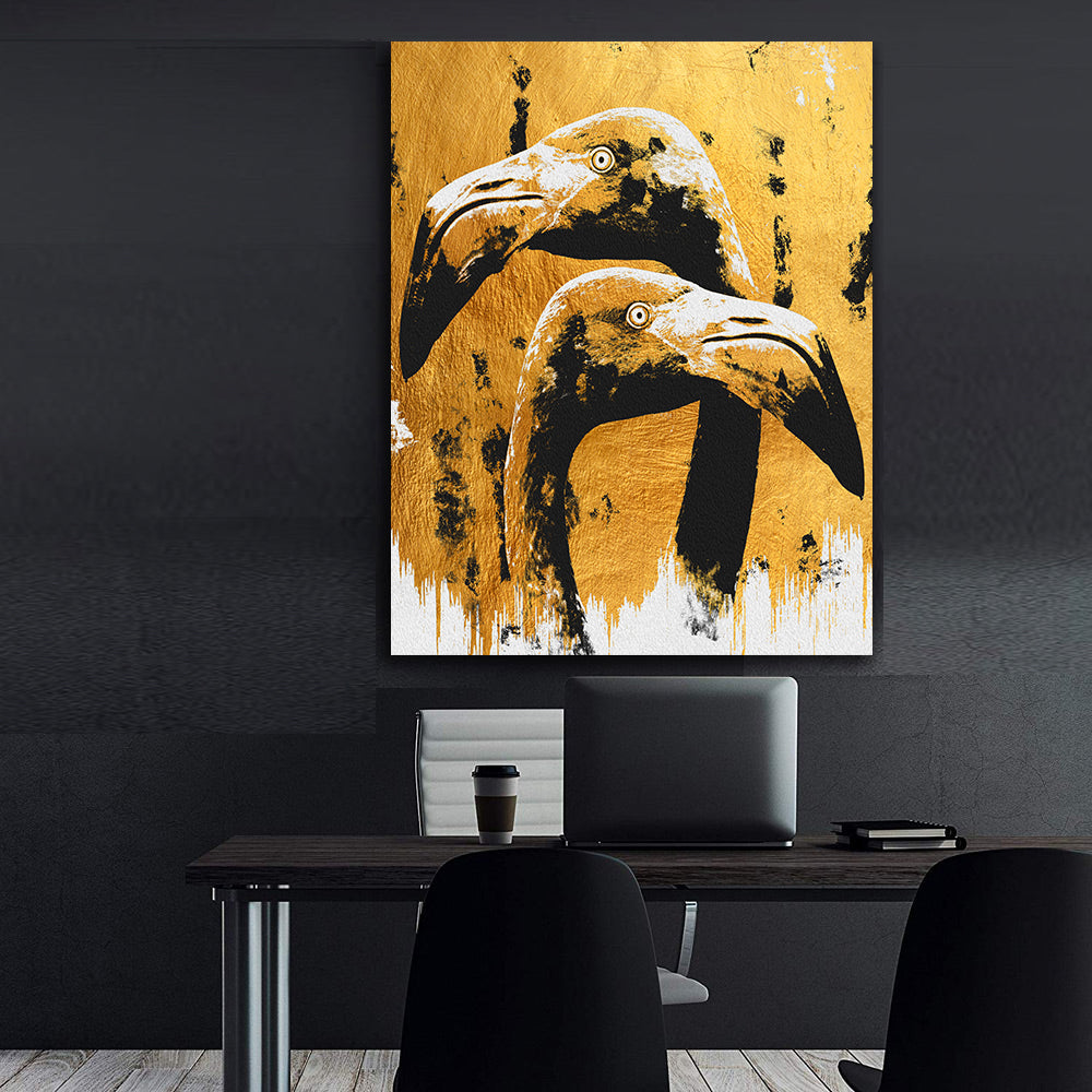 Canvas Painting - Flamingo Modern Art