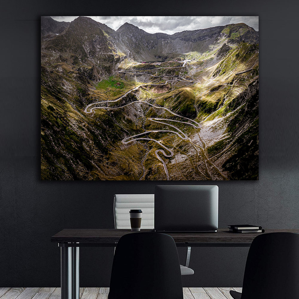 Canvas Painting - Mountain Landscape