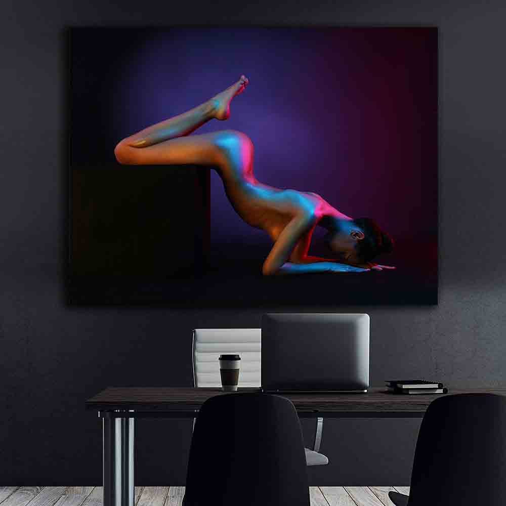 Canvas Painting - The Perfect Naked Body