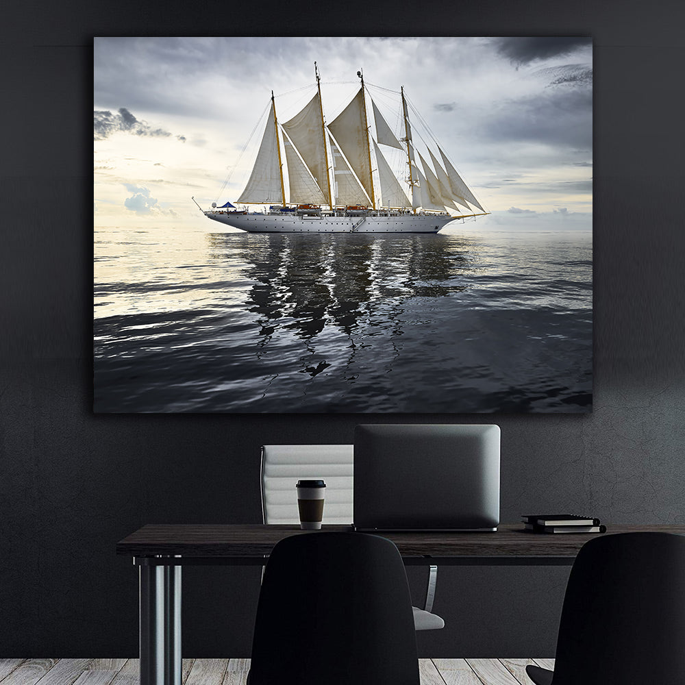 Canvas Painting - Sailboat