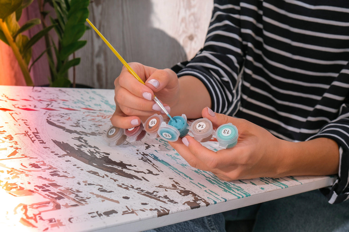 Paint by numbers - Two Ballerinas 4577