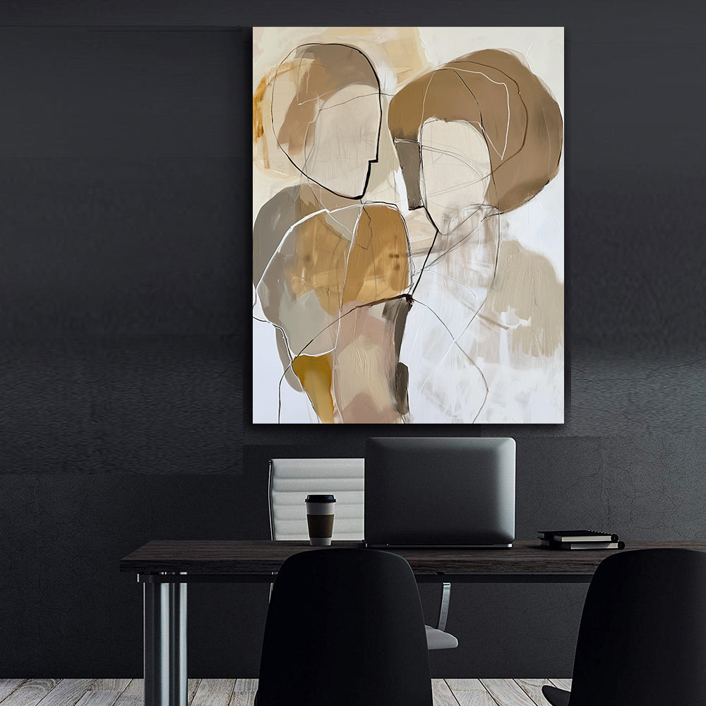 Canvas Painting - Abstract Love
