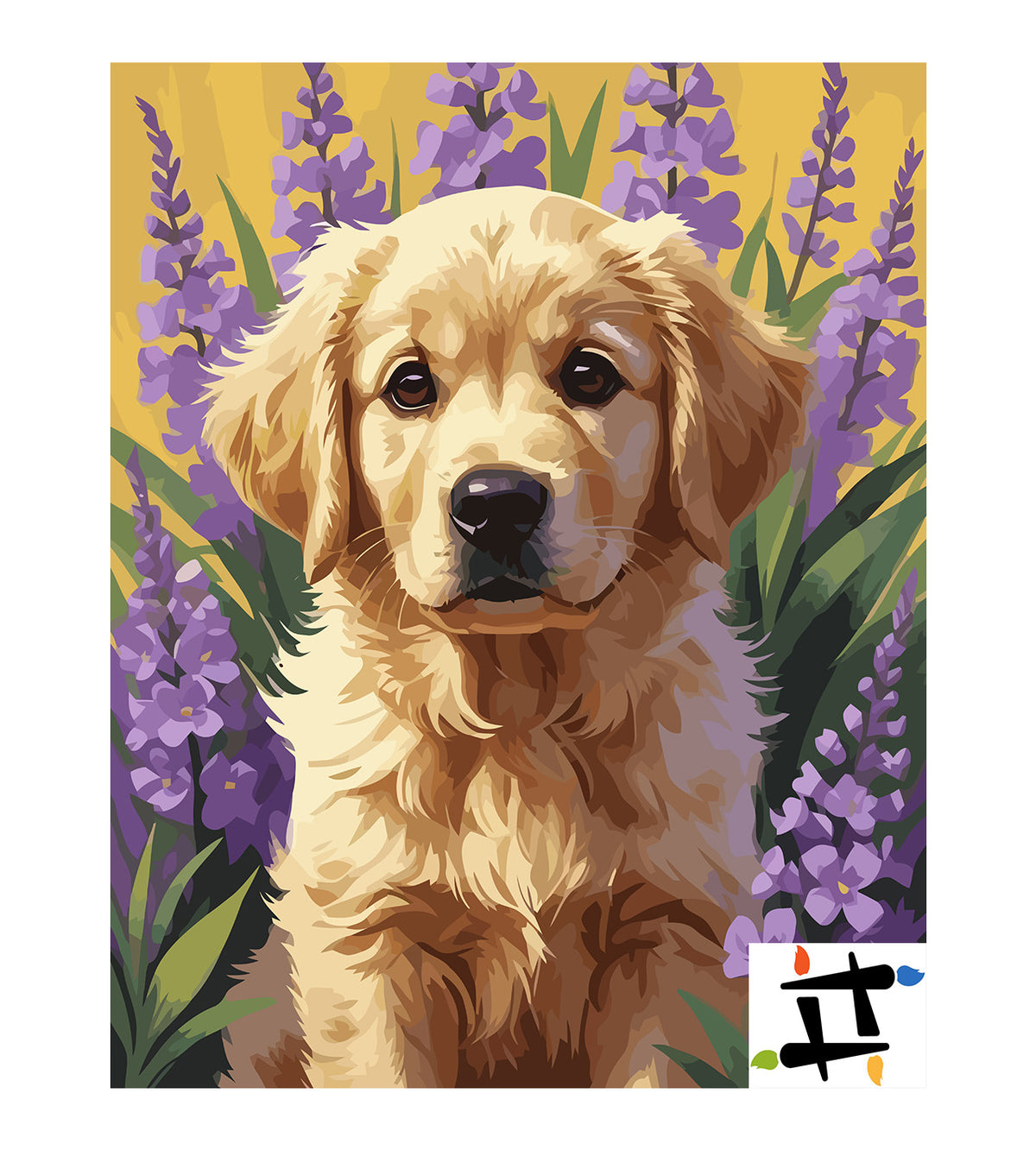 Pictura pe Numere – Inocenta aurie 7435