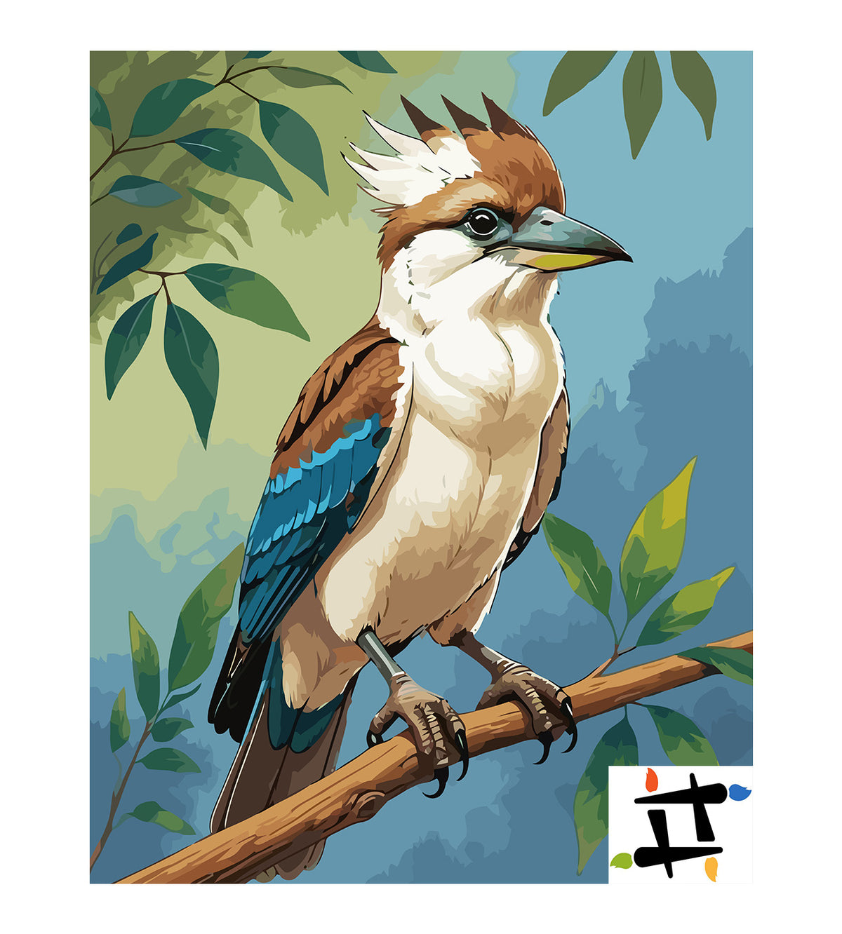 Pictura pe Numere – Rasul kookaburrei 7465