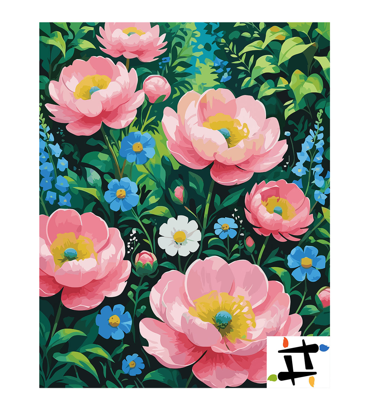 Pictura pe Numere – Gradina fermecata 6964