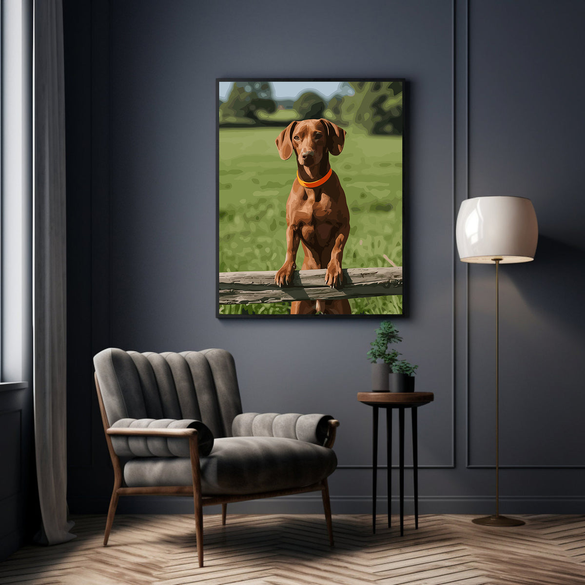 Pictura pe Numere – Paznicul loial 7464