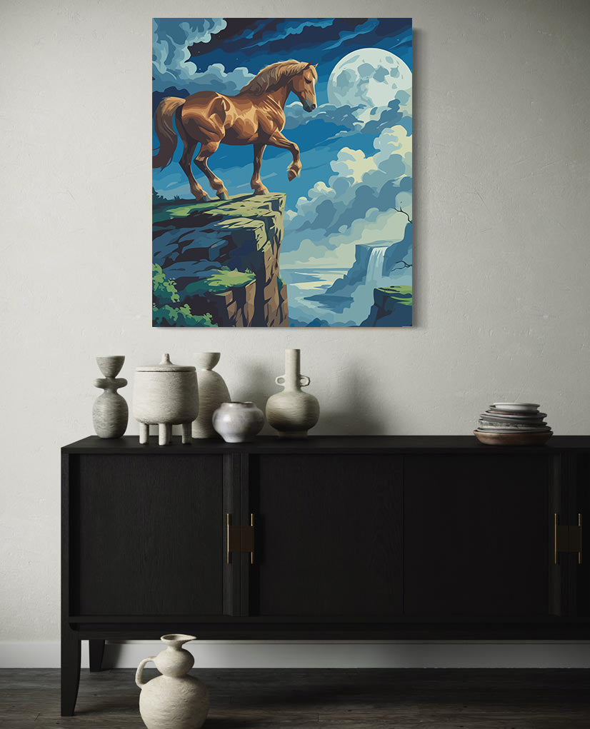 Pictura pe Numere – Armasarul de bronz 7348