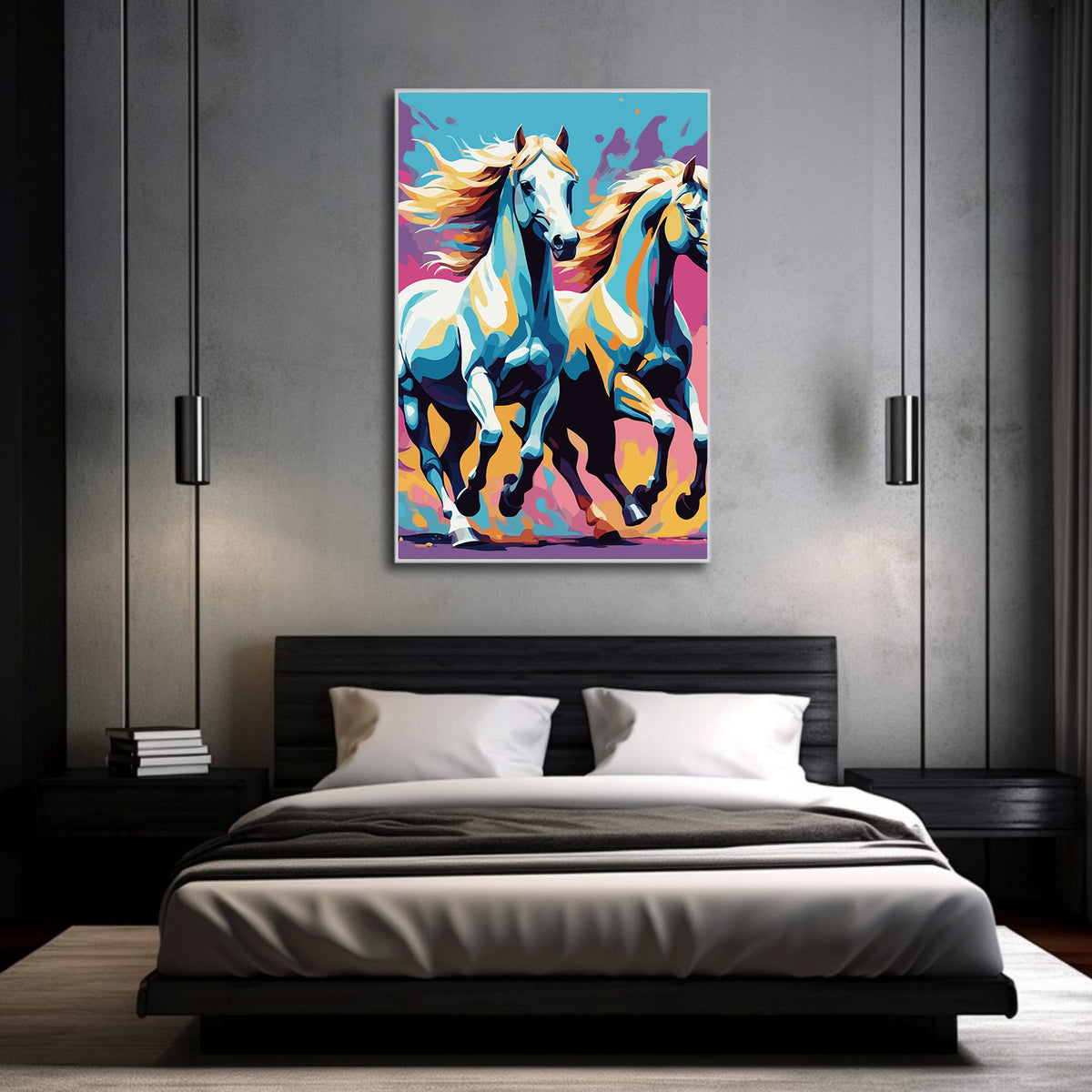Pictura pe Numere – Galop liber 7416