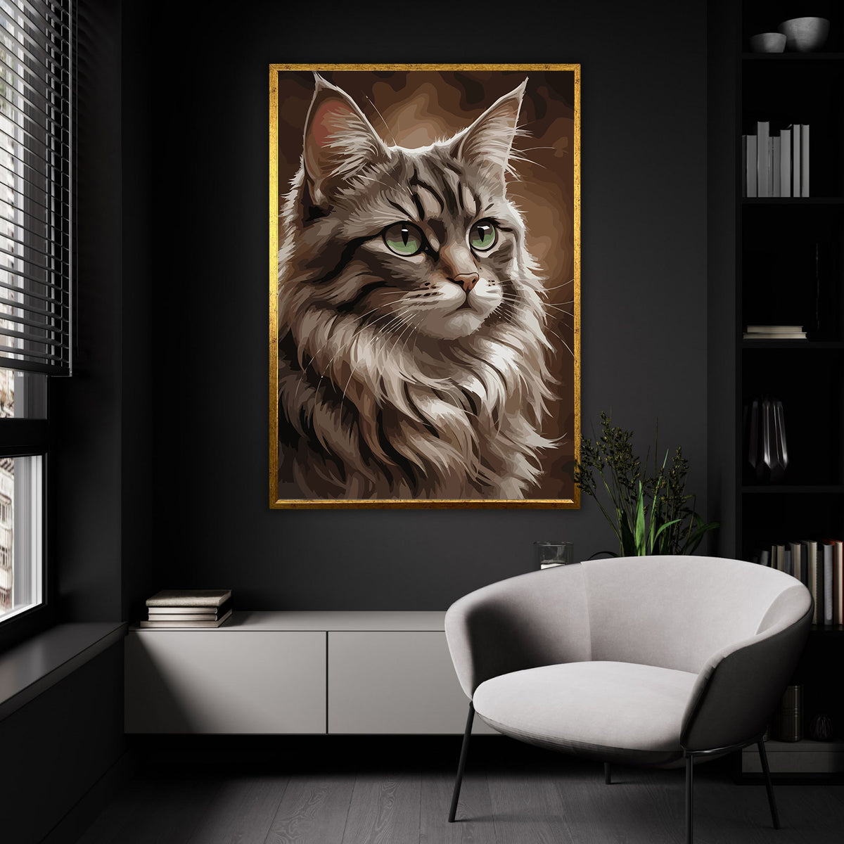 Pictura pe Numere – Privirea de smarald 7339
