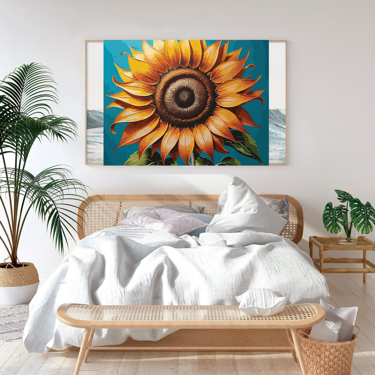 Pictura pe Numere – Floarea soarelui 6900