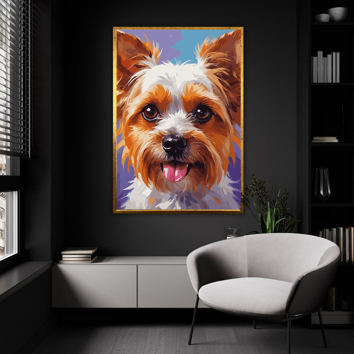 Pictura pe Numere – Zambetul strengarului yorkie 7392