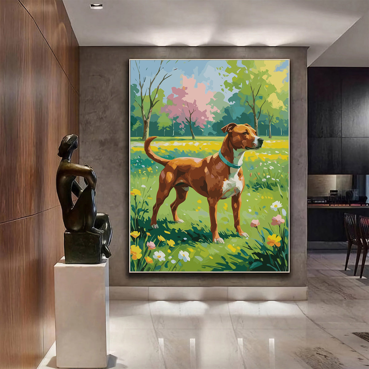 Pictura pe Numere – Sentinela de bronz 7359