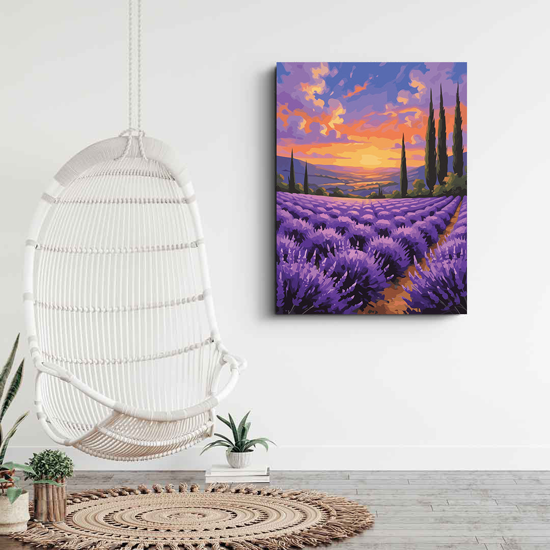 Pictura pe Numere – Orizont de purpura 6970