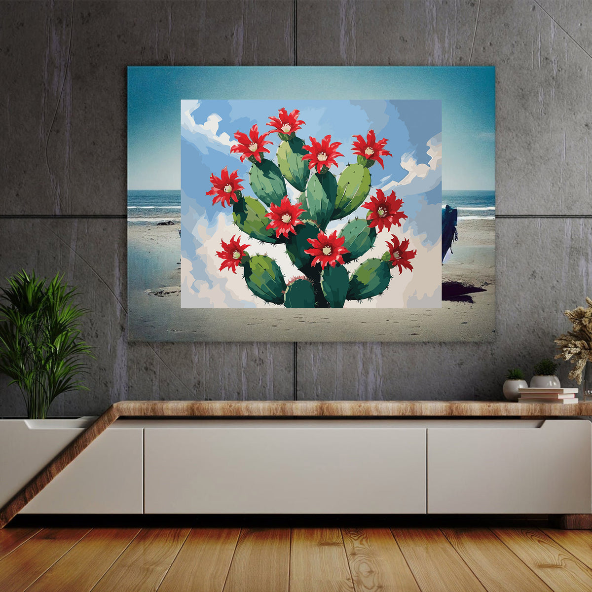 Pictura pe Numere – Focul desertului 7165