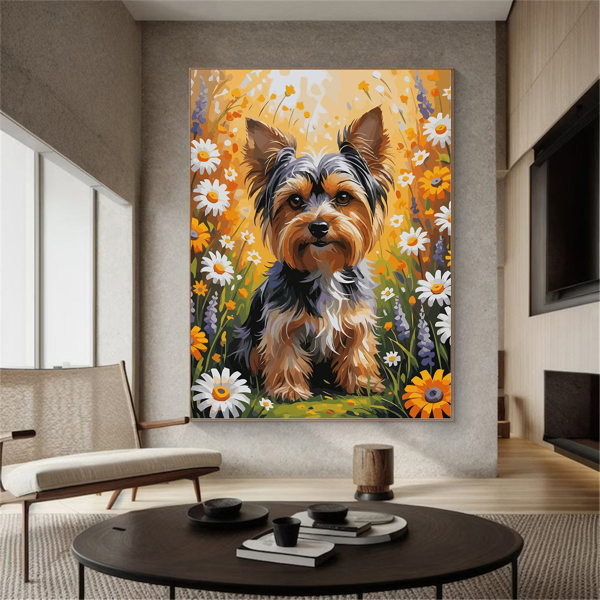 Pictura pe Numere – Micul yorkie 7473