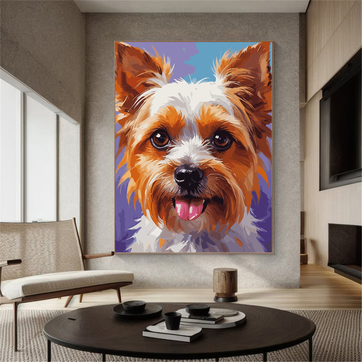 Pictura pe Numere – Zambetul strengarului yorkie 7392