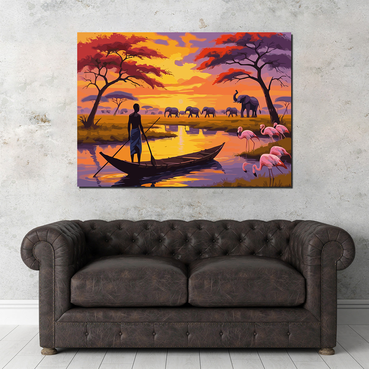 Pictura pe Numere – Linistea de pe rau 7381