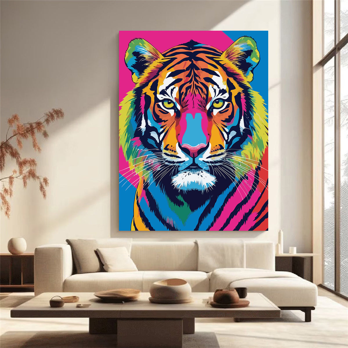 Pictura pe Numere – Privirea de neon 7458