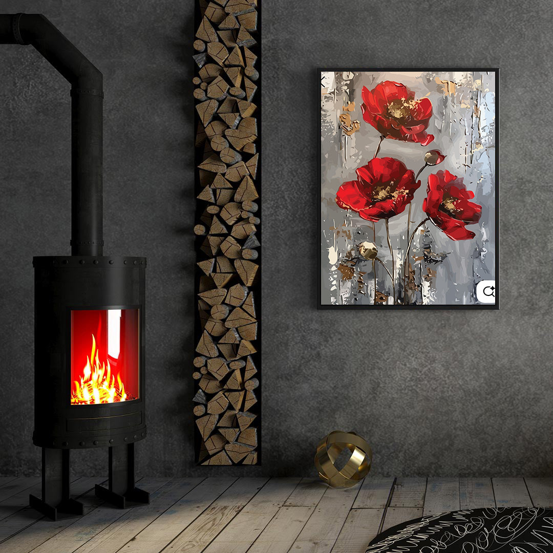 Pictura pe Numere – Eleganta macilor 7501
