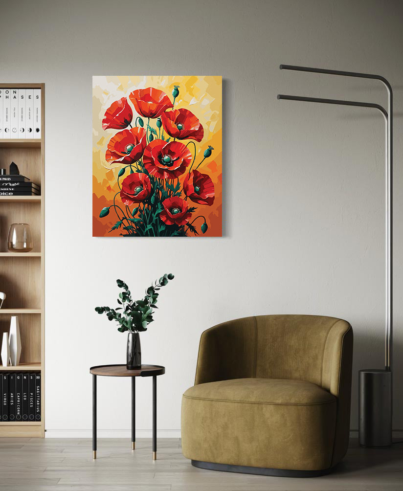 Pictura pe Numere – Vapaia macilor 6933