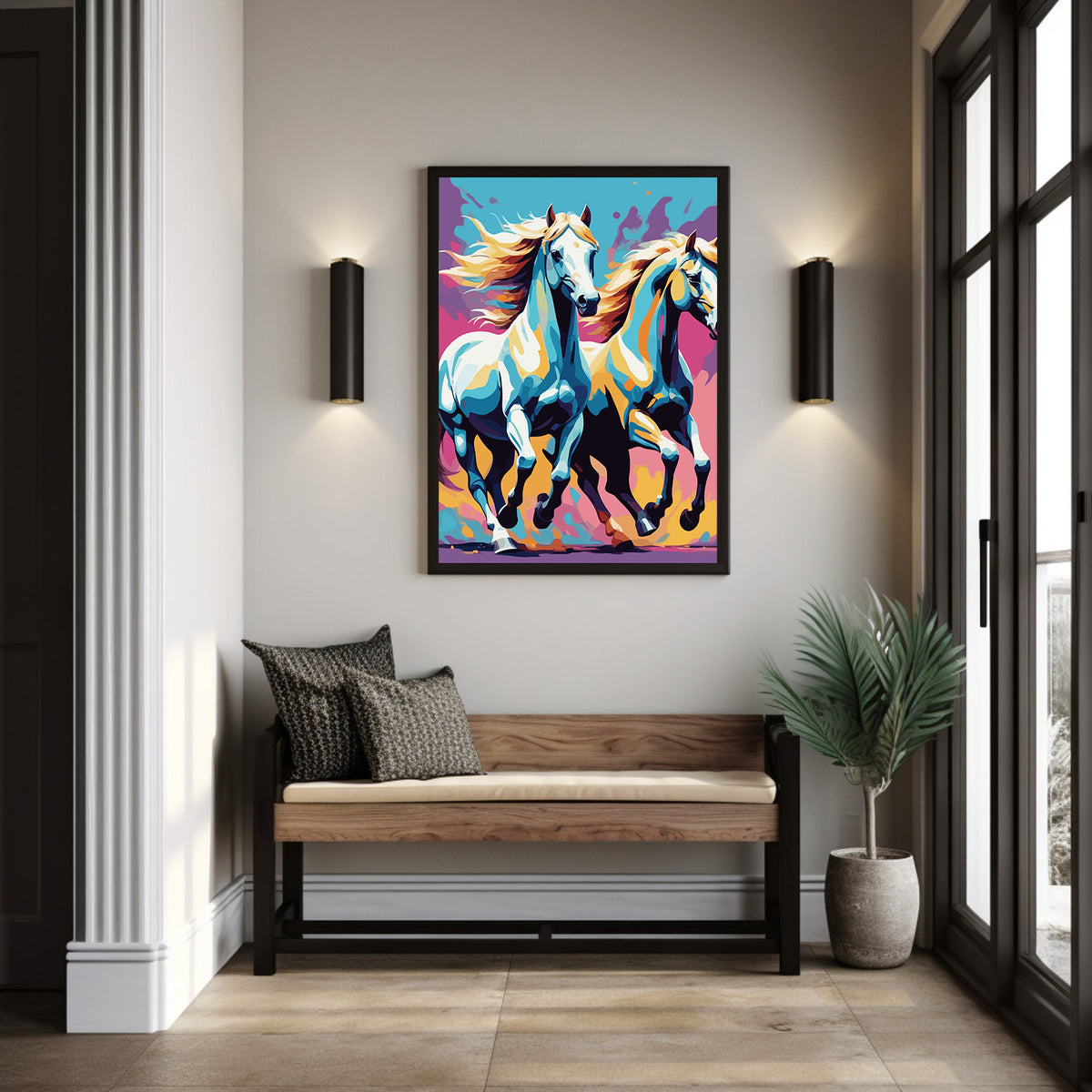 Pictura pe Numere – Galop liber 7416