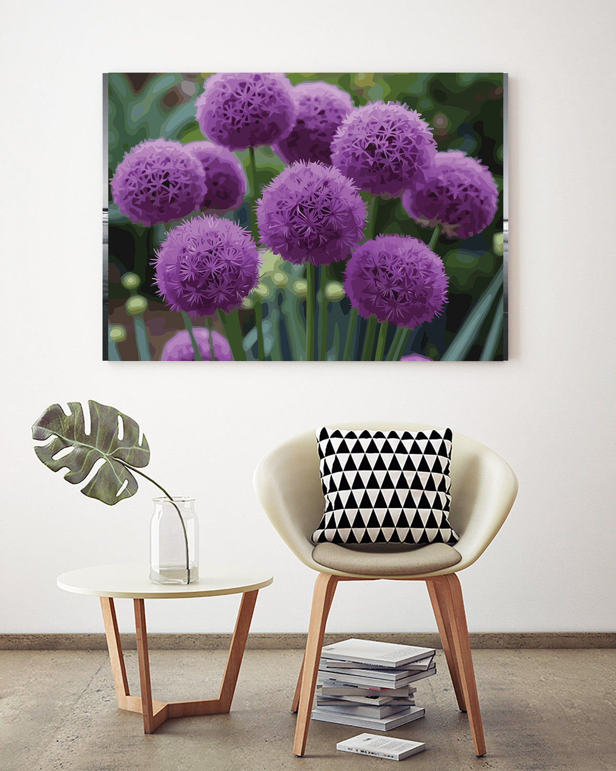 Pictura pe Numere – Sfere de Allium 6865