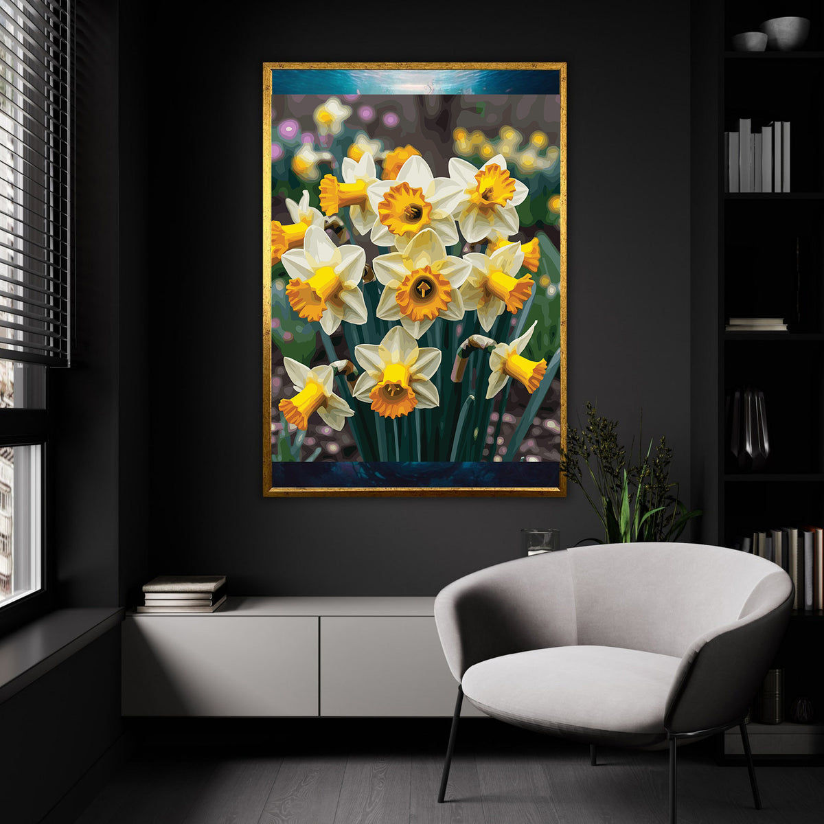 Pictura pe Numere – Suras de narcise 7017