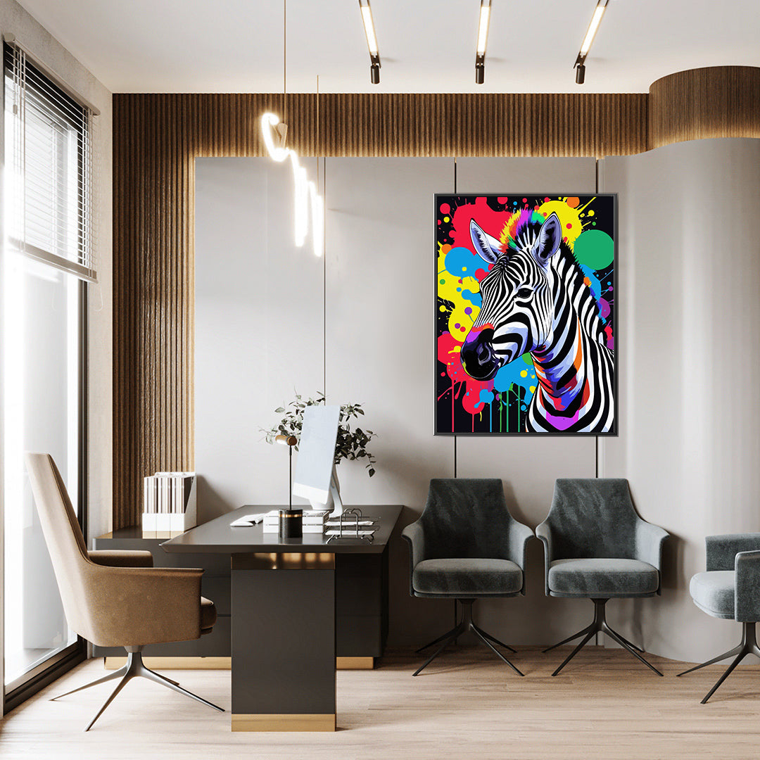 Pictura pe Numere – Contrastul zebrei 7387