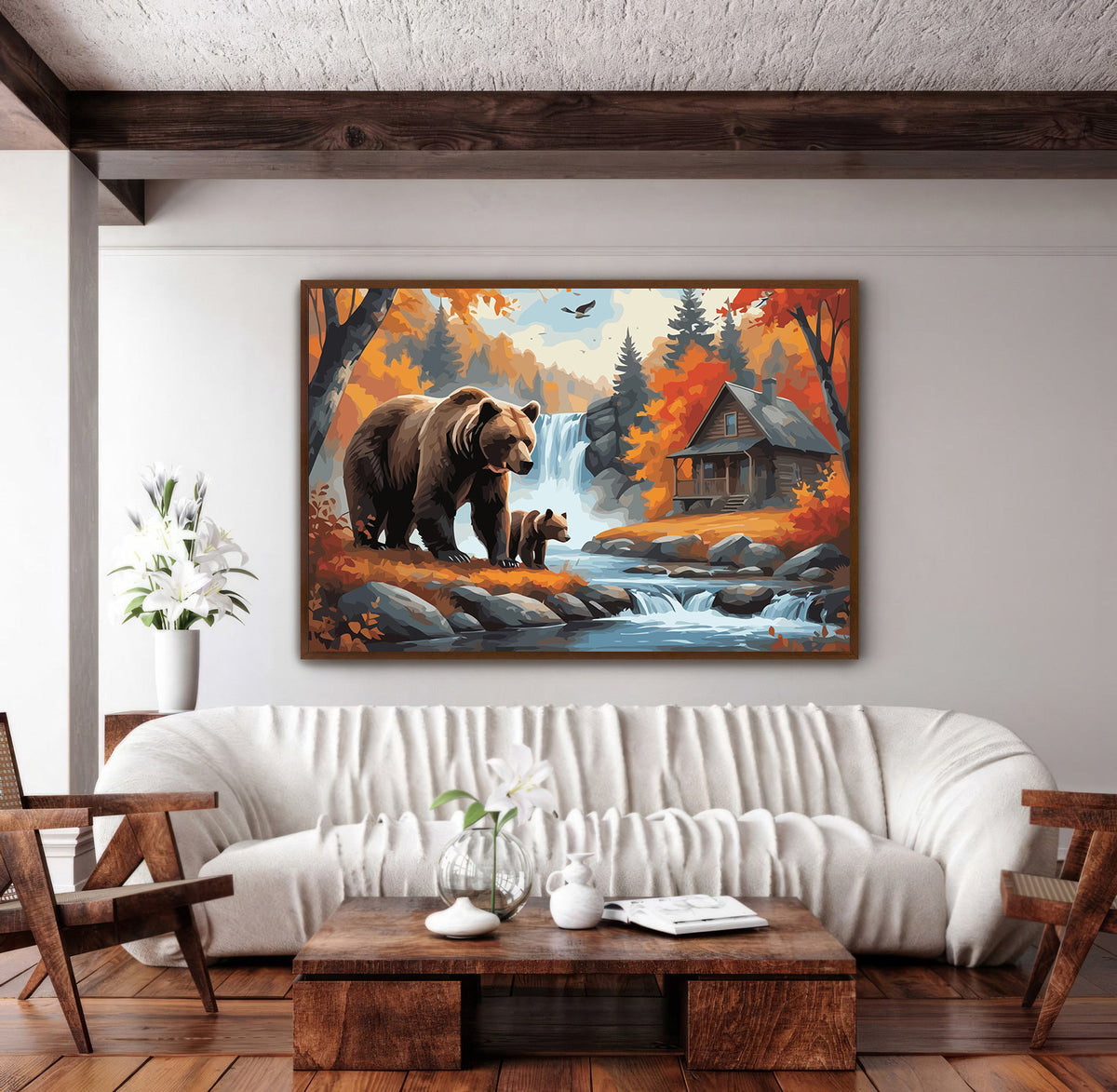 Pictura pe Numere – Toamna ursilor 7453