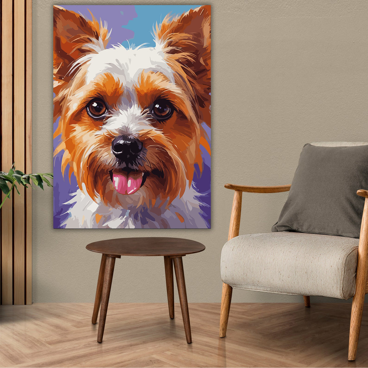 Pictura pe Numere – Zambetul strengarului yorkie 7392