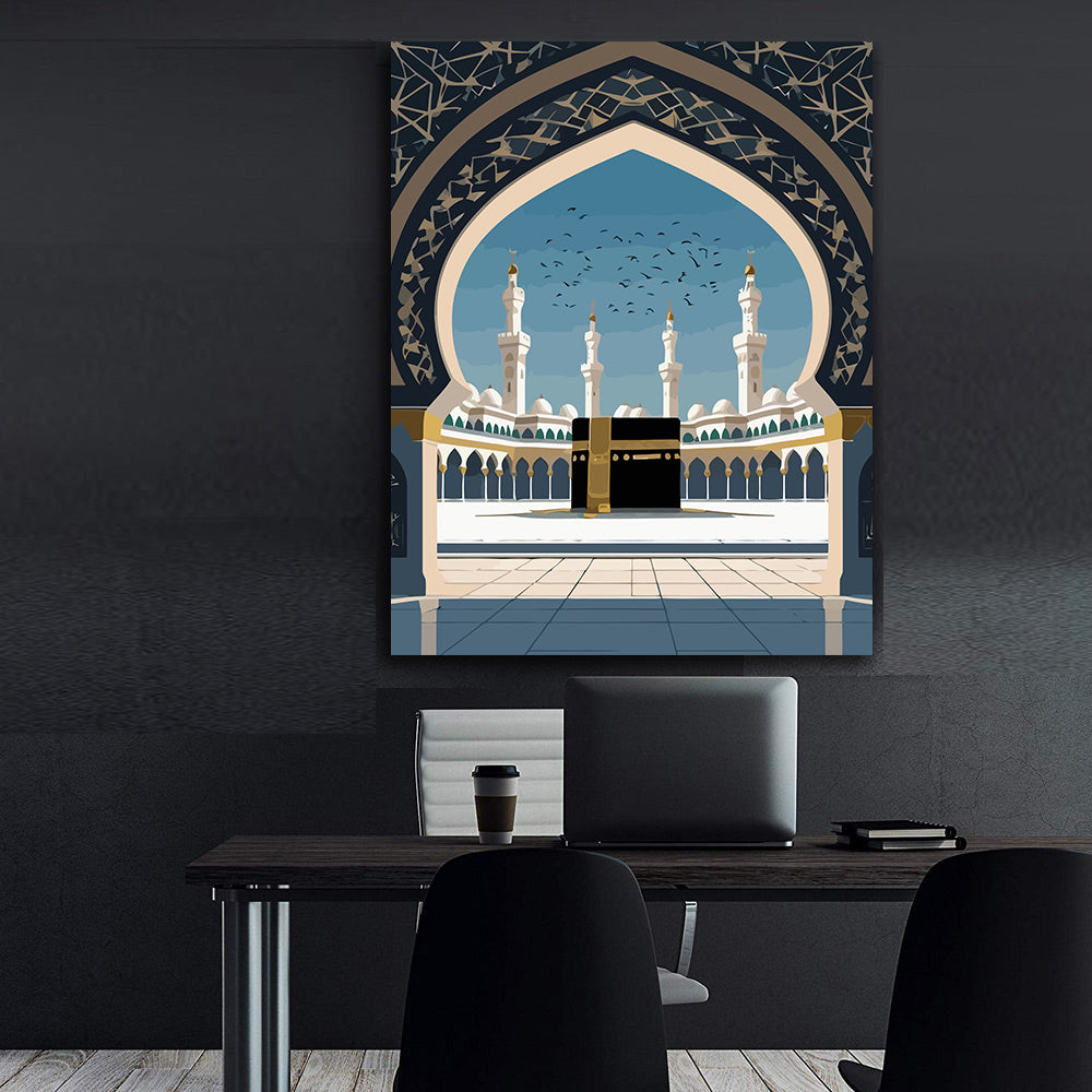 Pictura pe Numere – Kaaba La Masjid Al Haram 6302