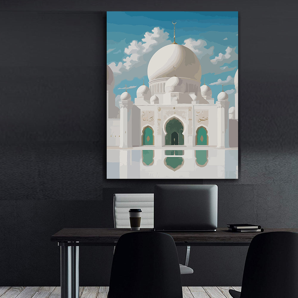 Pictura pe Numere – Marea Moschee Sheikh Zayed 6341