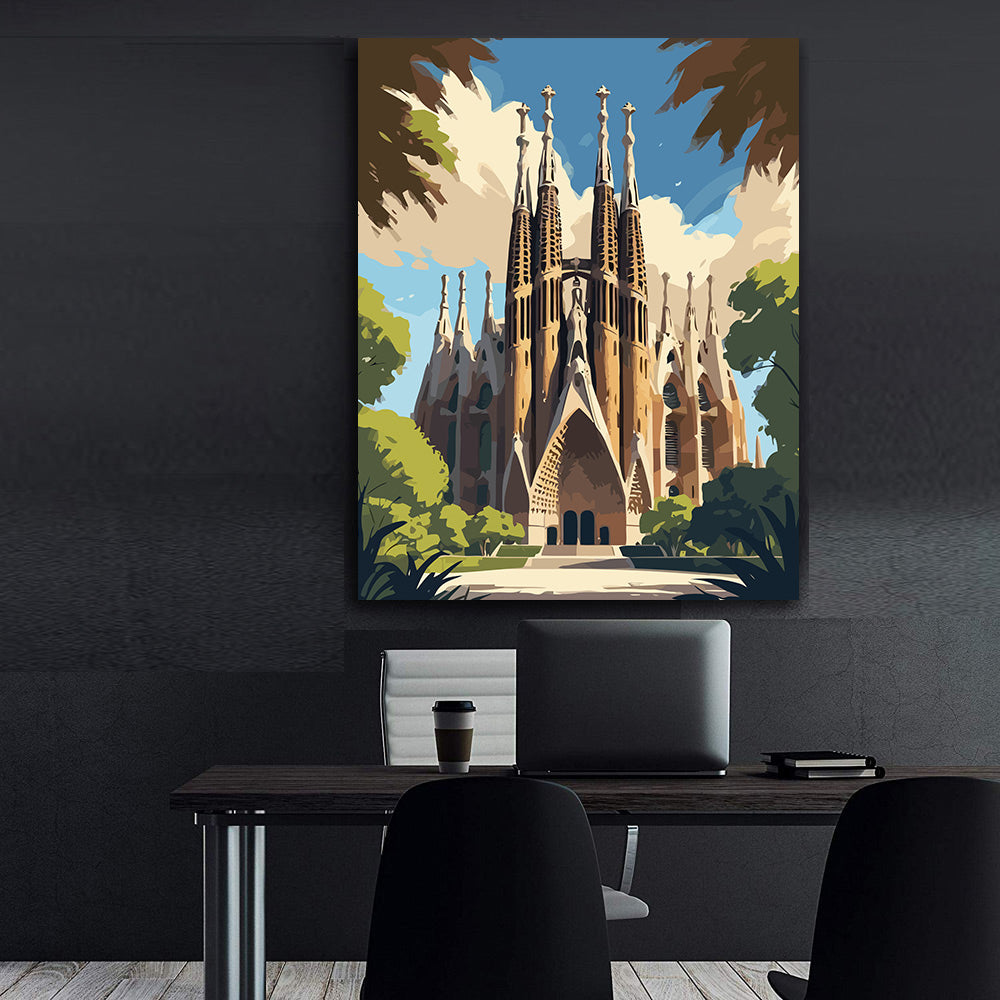 Pictura pe Numere – Sagrada Familia 6364
