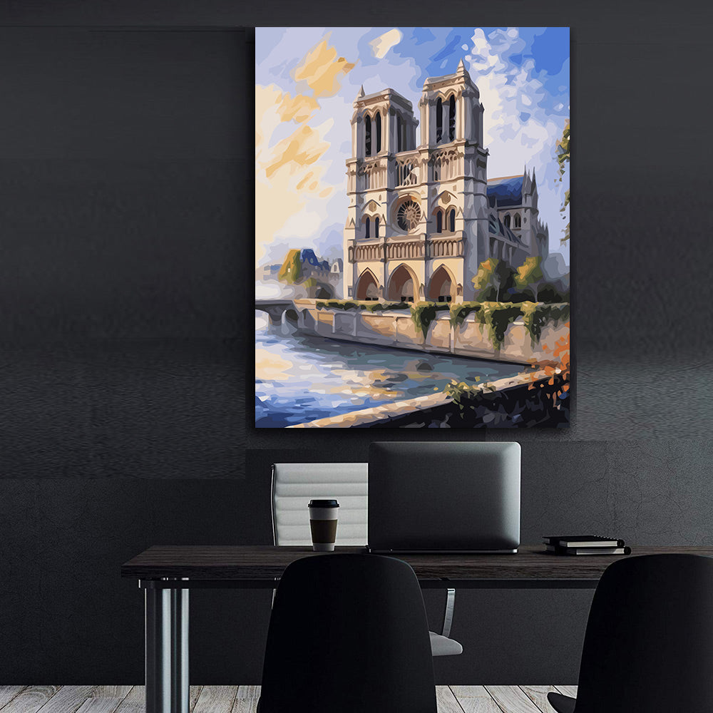 Pictura pe Numere – Catedrala Notre Dame 6400