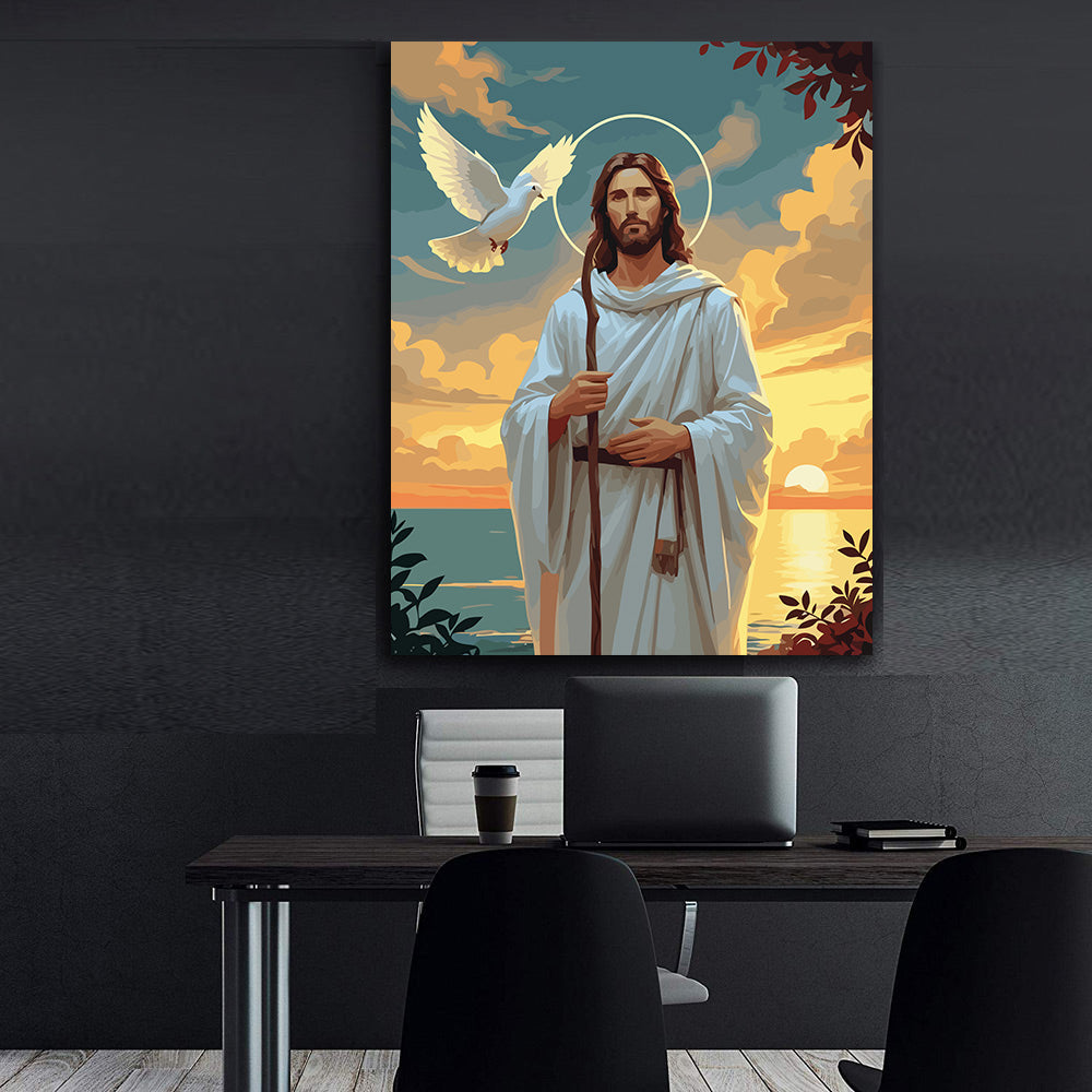 Pictura pe Numere – Pastorul Cel Bun 6416