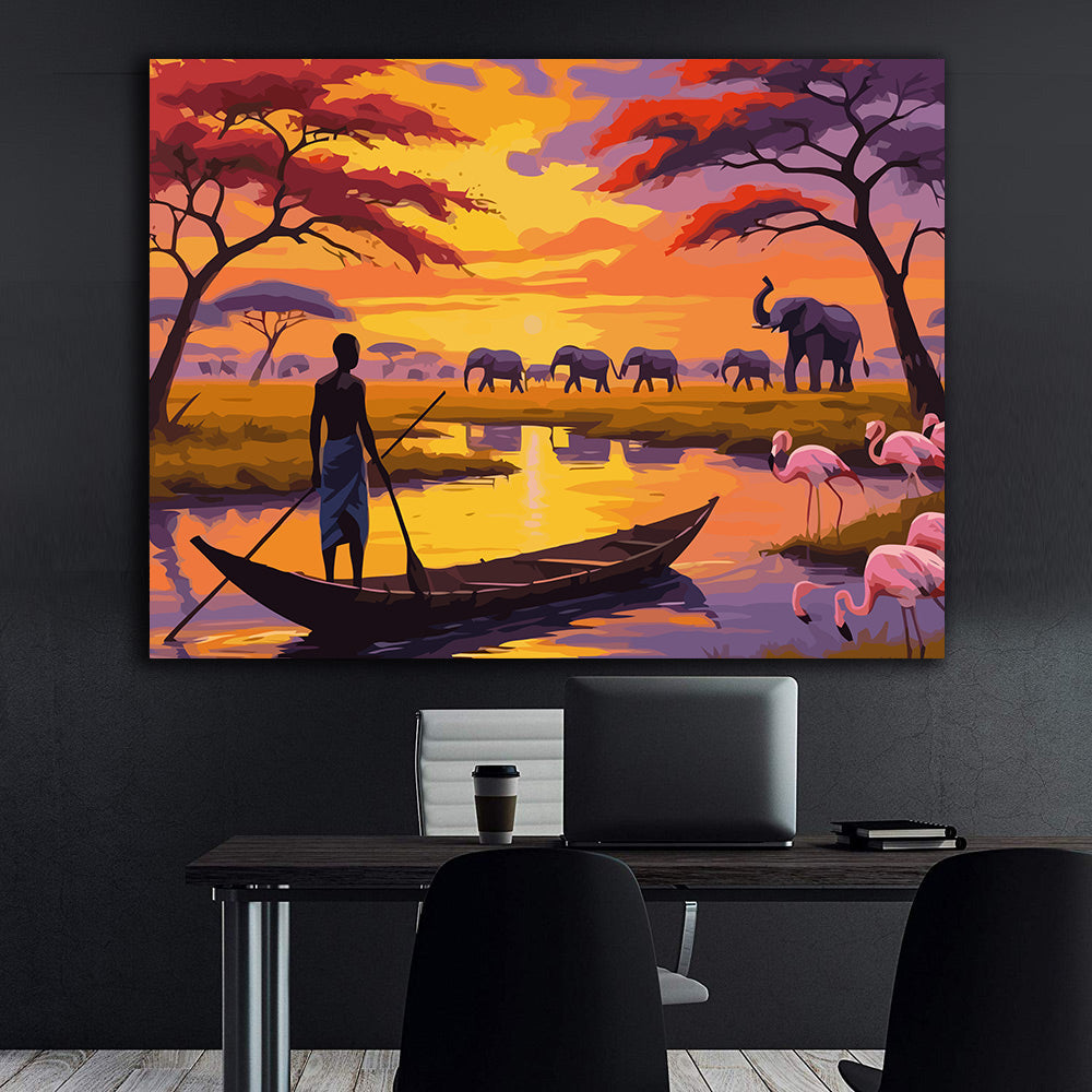 Pictura pe Numere – Linistea de pe rau 7381