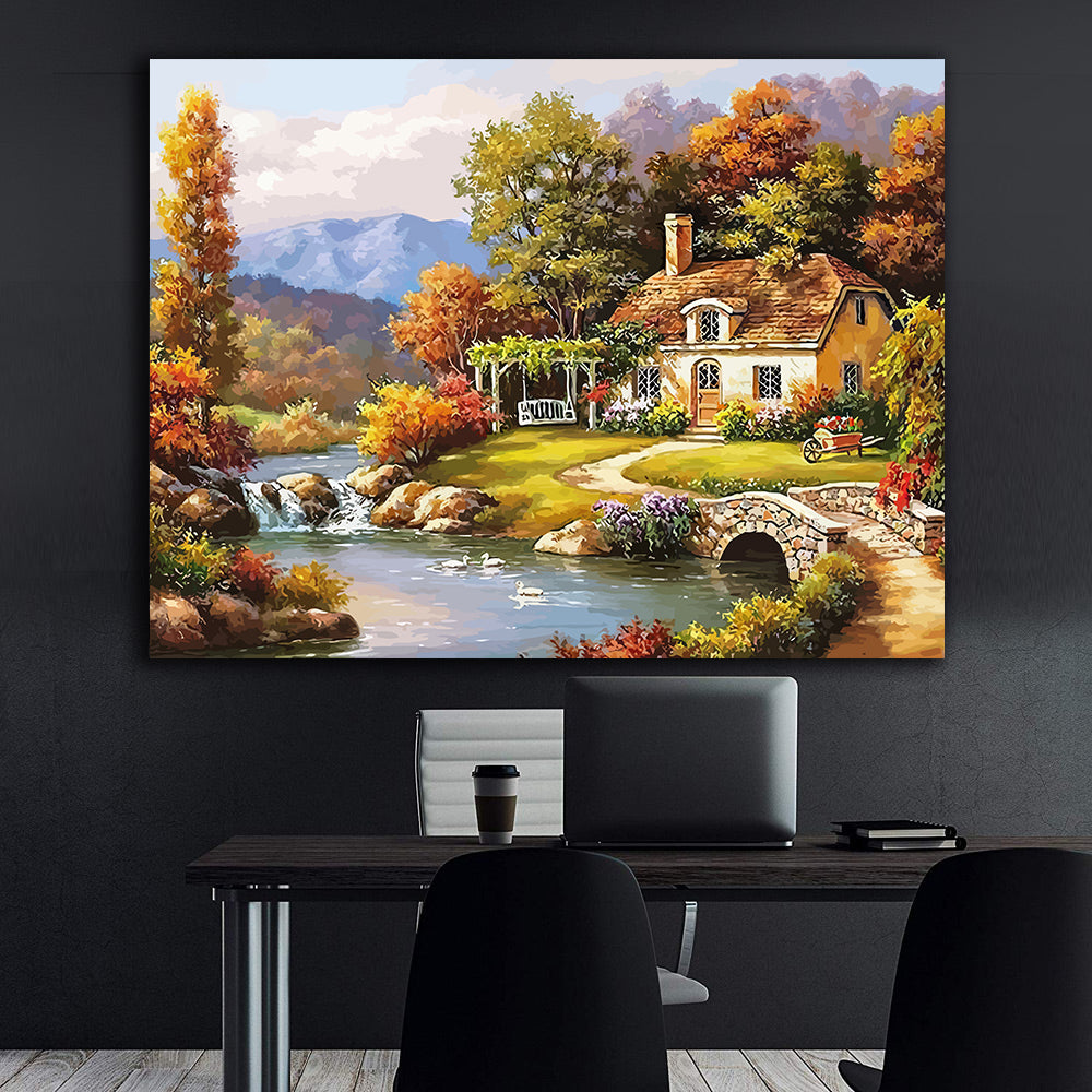Pictura pe Numere - Peisaj de Toamna 60081