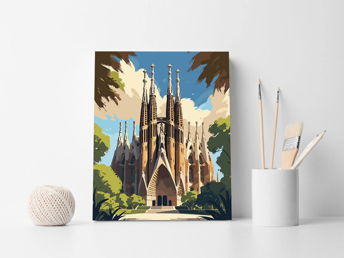 Pictura pe Numere – Sagrada Familia 6364