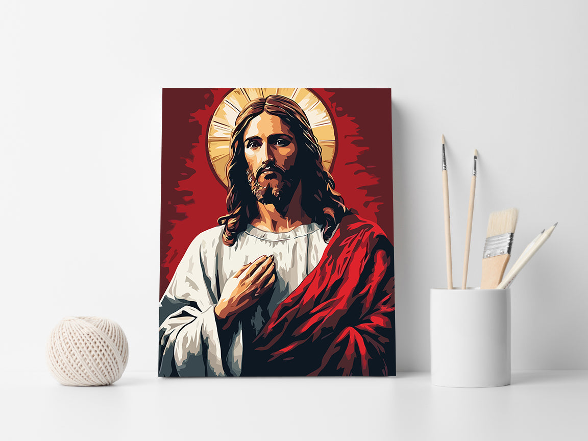 Pictura pe Numere – Isus Hristos 6251