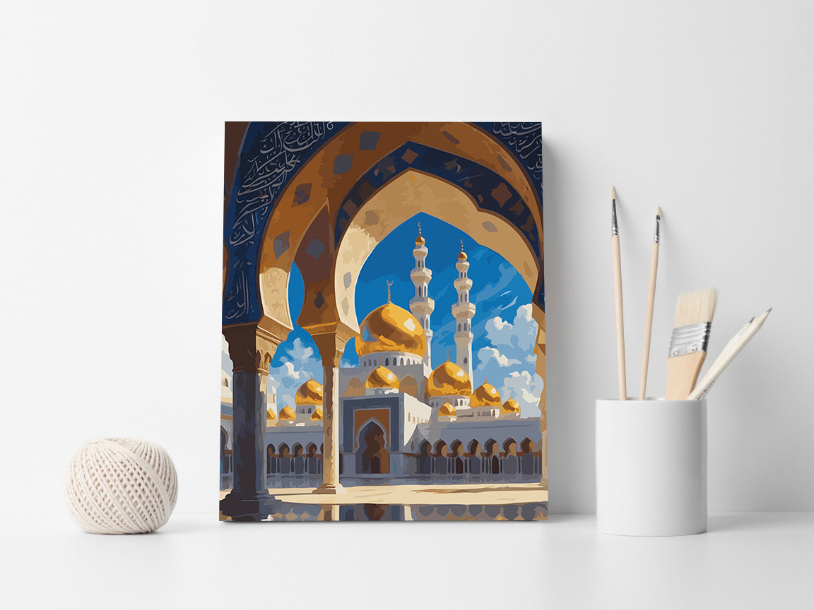Pictura pe Numere – Moscheea Sheikh Zayed 6382